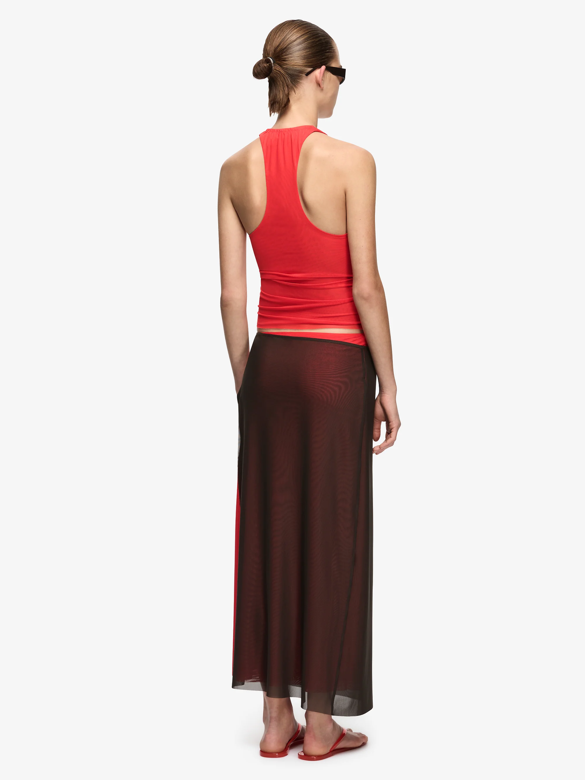ALYNA RACER TOP - FLAME - Image 4
