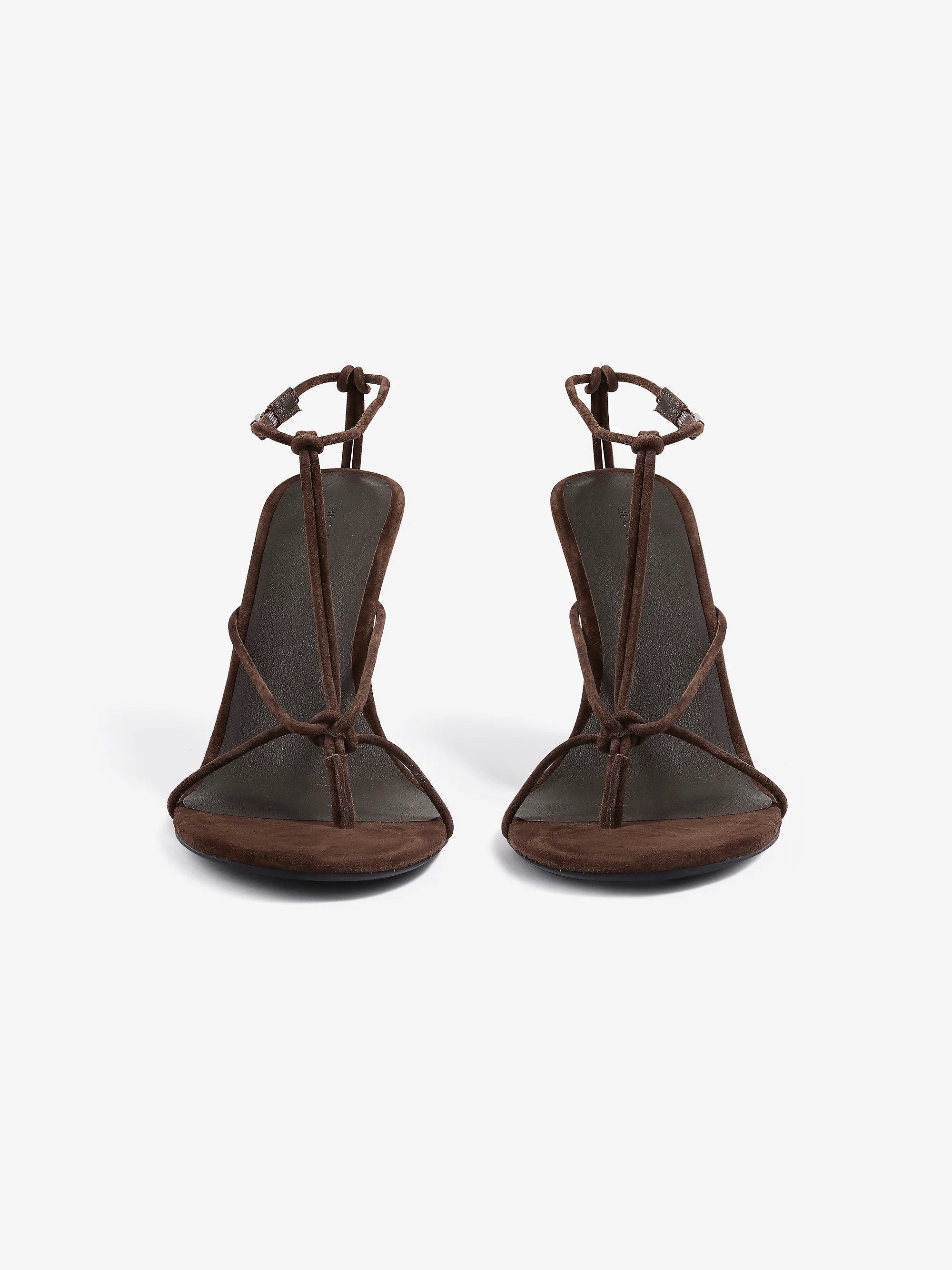 CAMRYN HEEL - CHOC LEATHER - Image 3