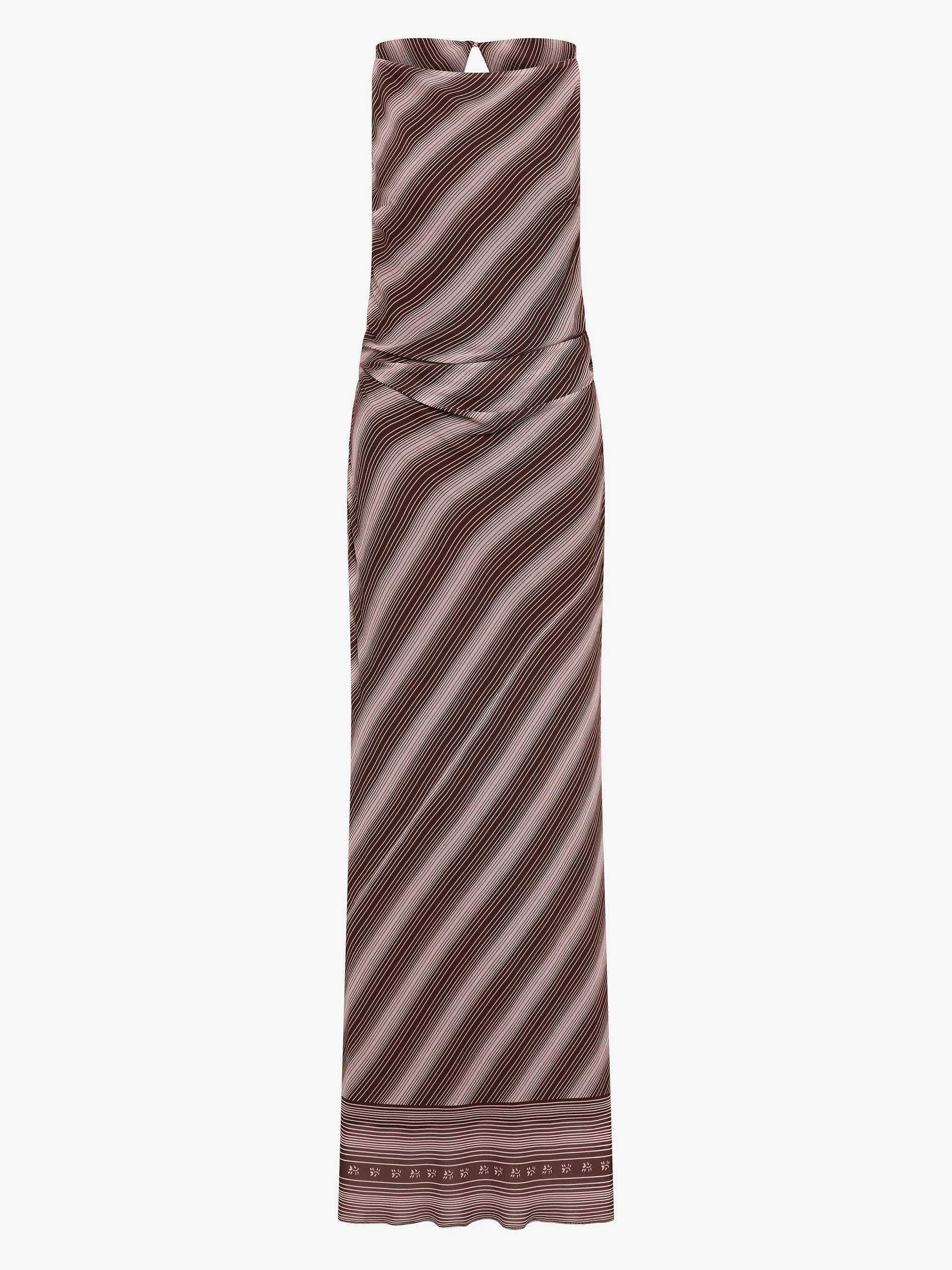 EVELY MAXI DRESS - GEO SCARF PRINT - Image 6