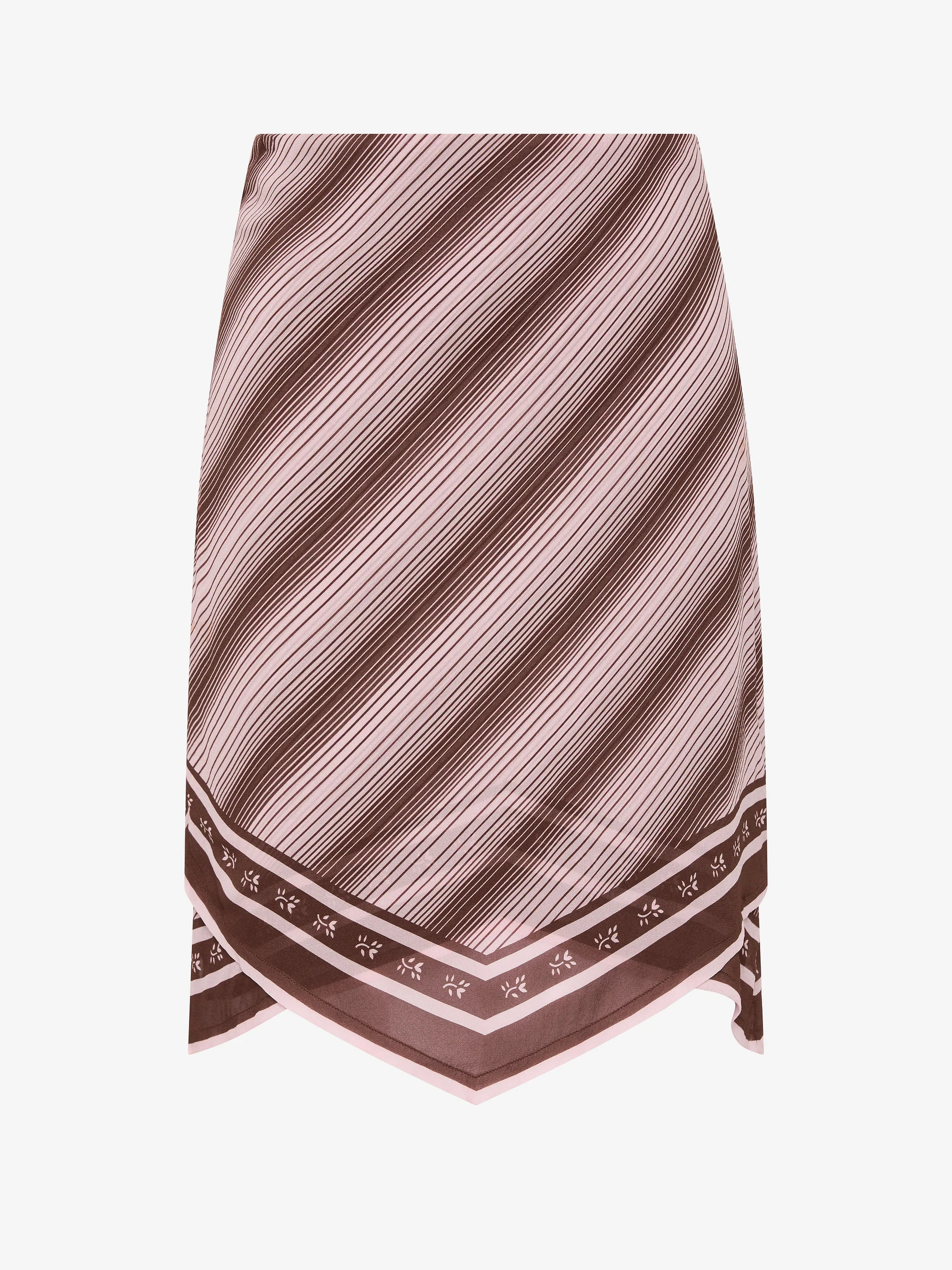 EVELY MIDI SKIRT - GEO SCARF PRINT - Image 4
