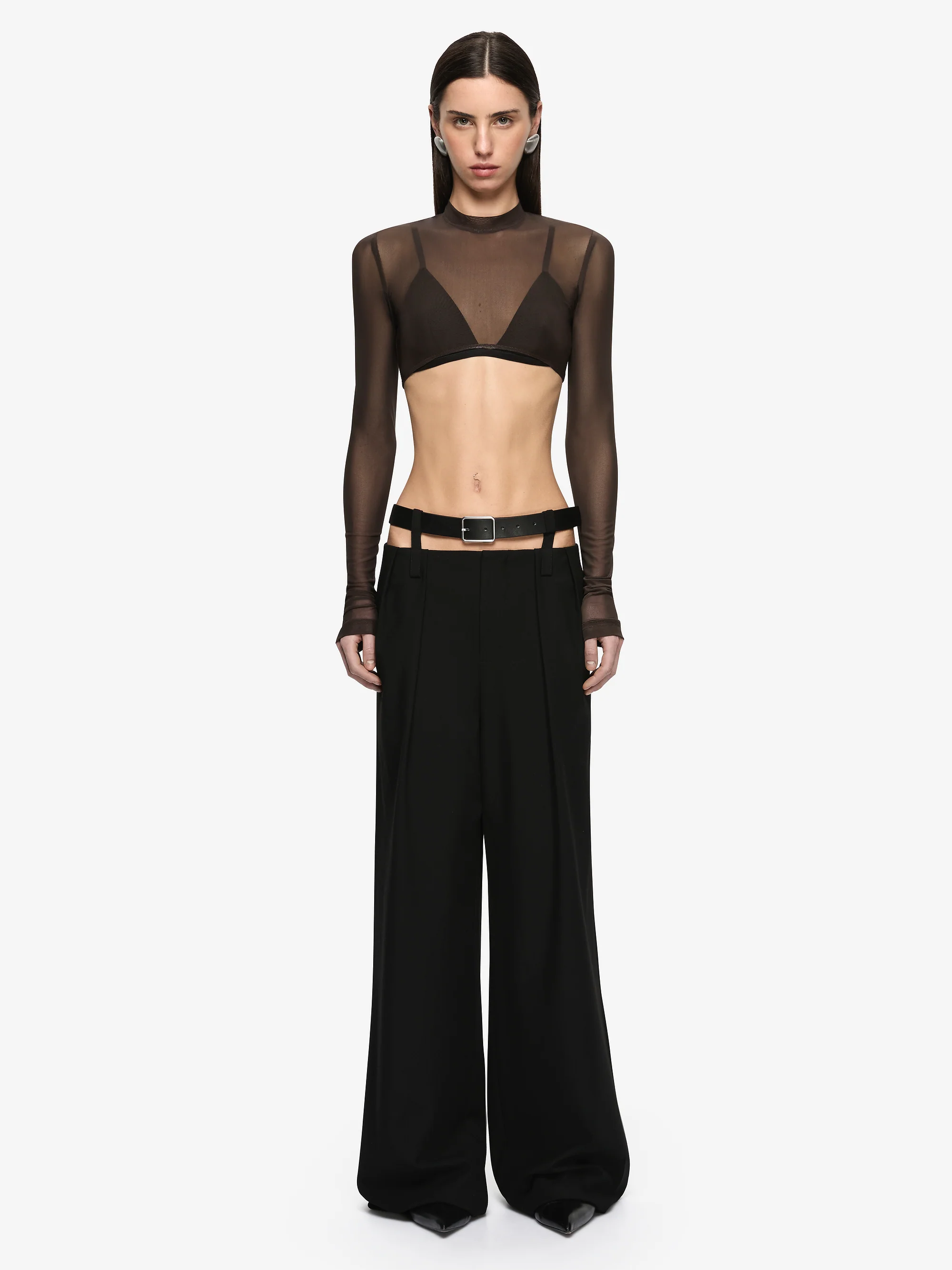 HENLEY BELT PANT - BLACK - Image 5