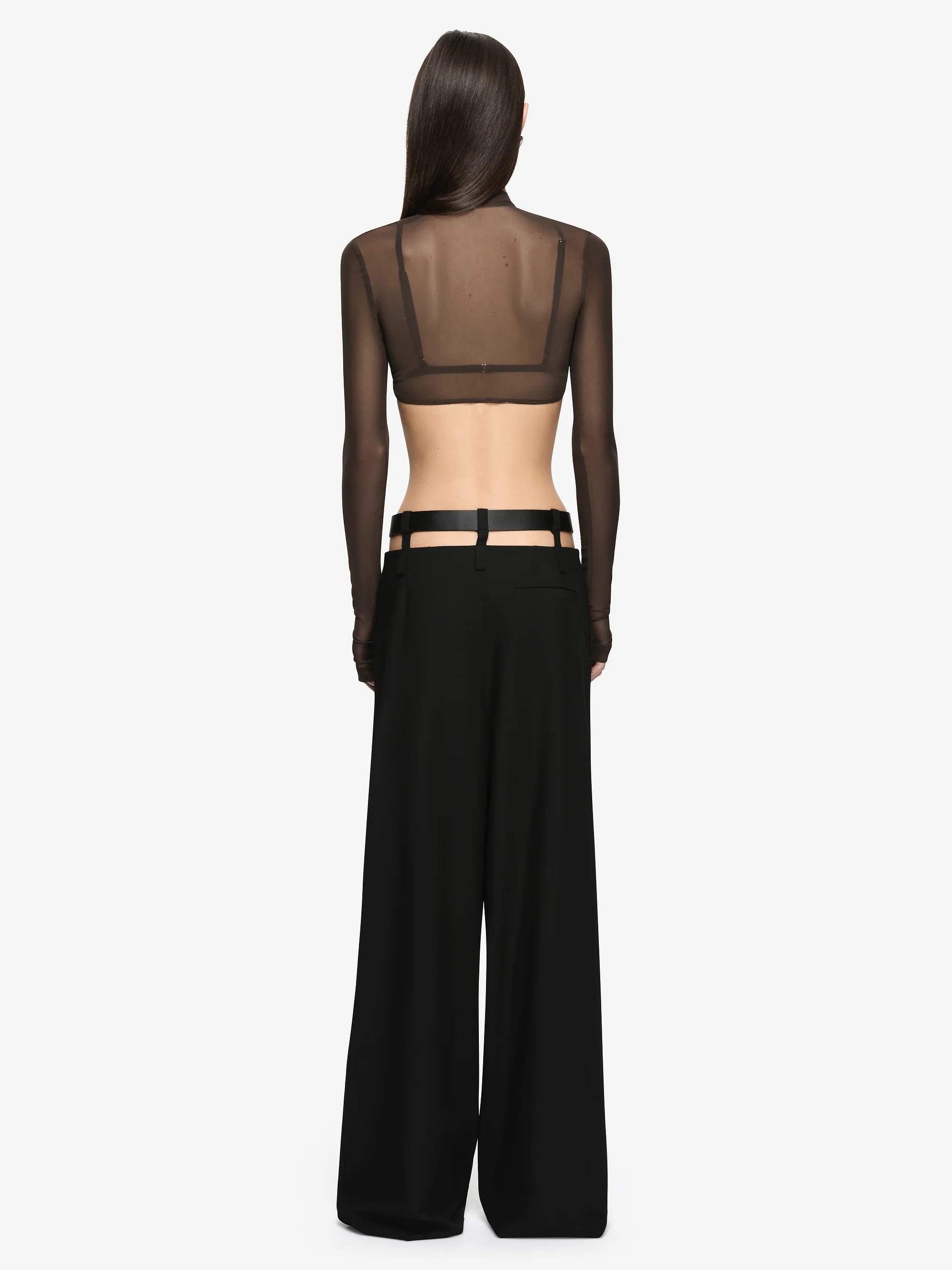 HENLEY BELT PANT - BLACK - Image 6