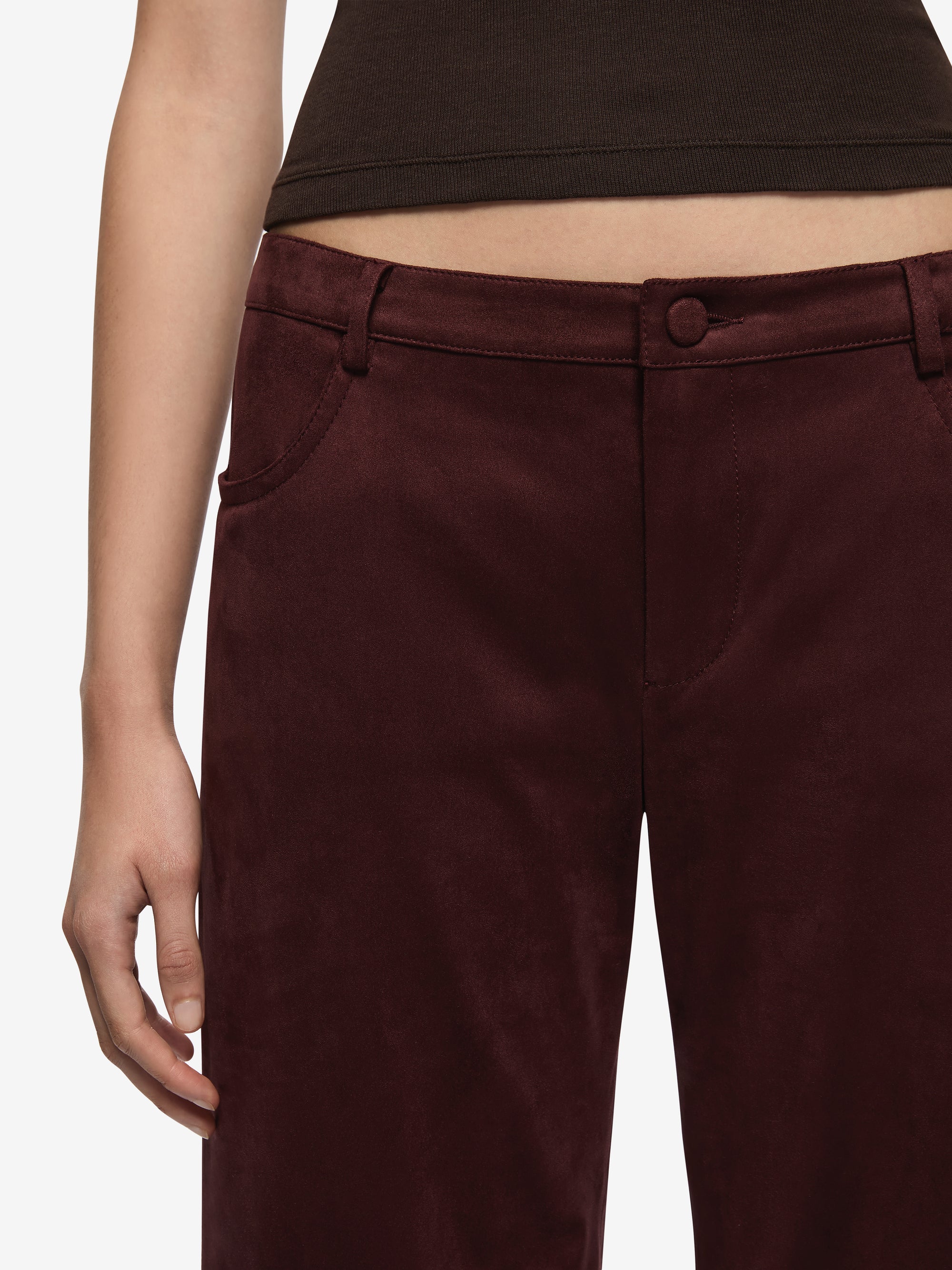 MAISON PANT - PLUM - Image 2