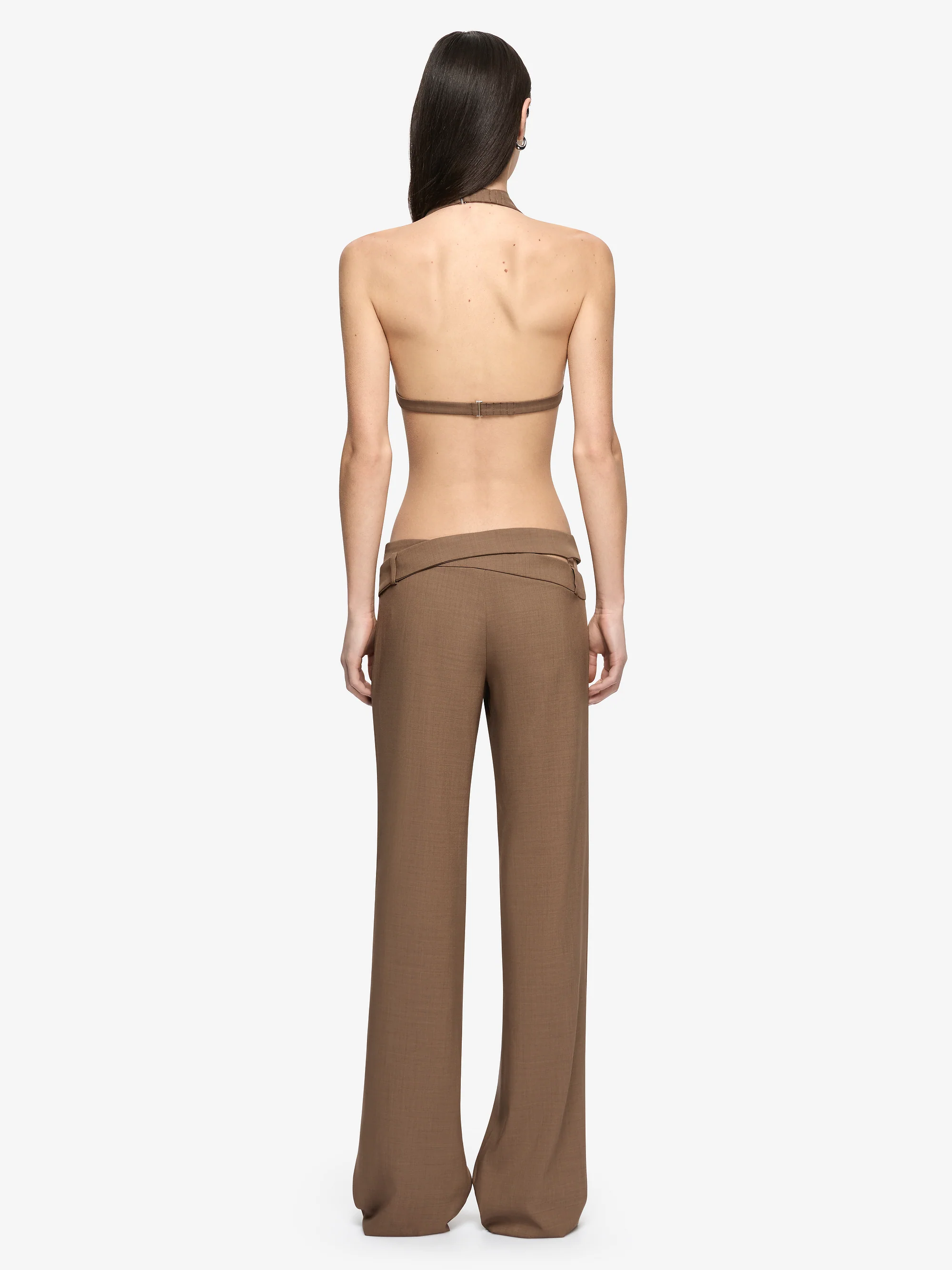 MIKA DRAPE TOP - TAUPE - Image 5
