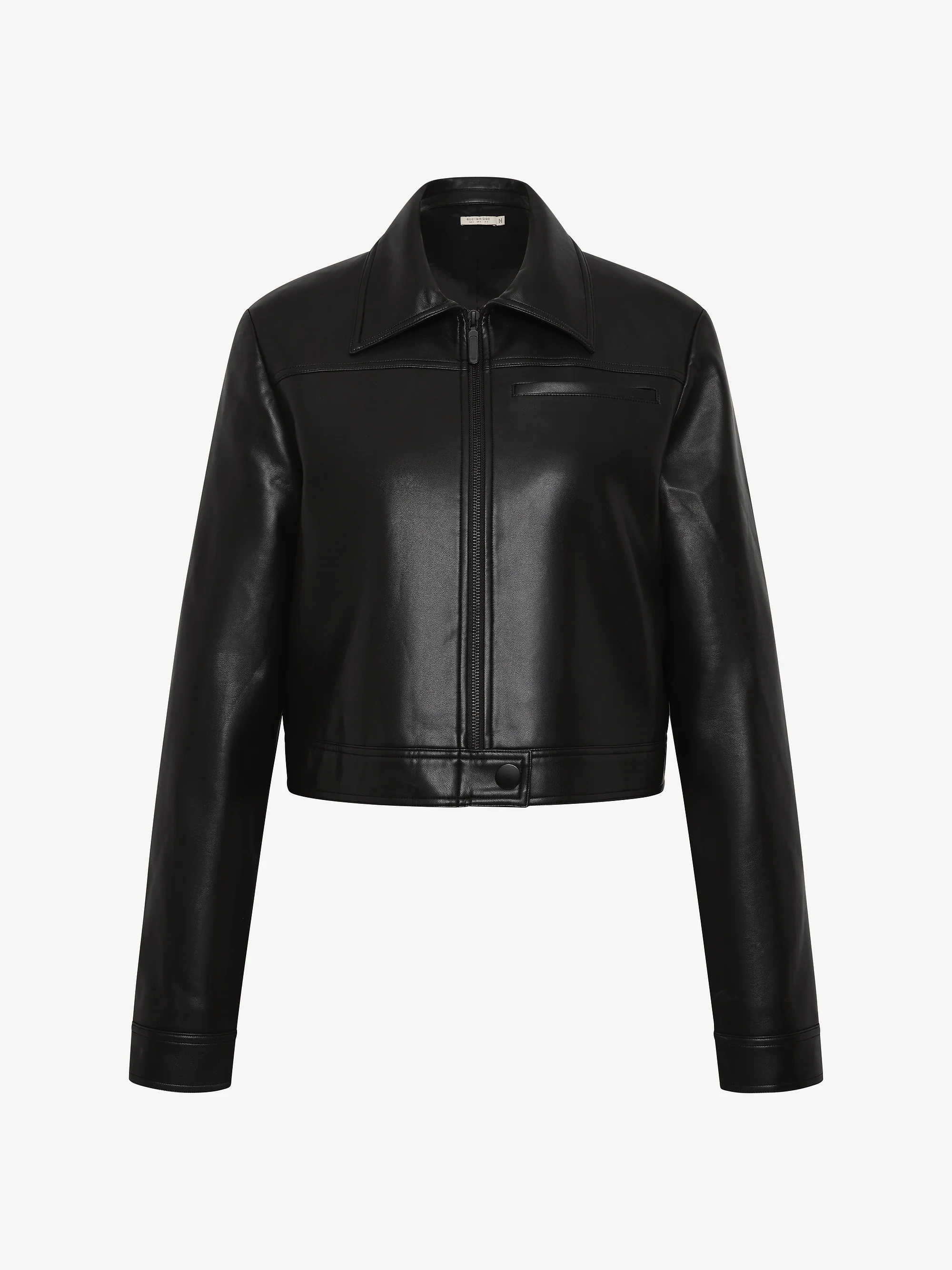 SAPHIRA CROPPED JACKET - BLACK - Image 5