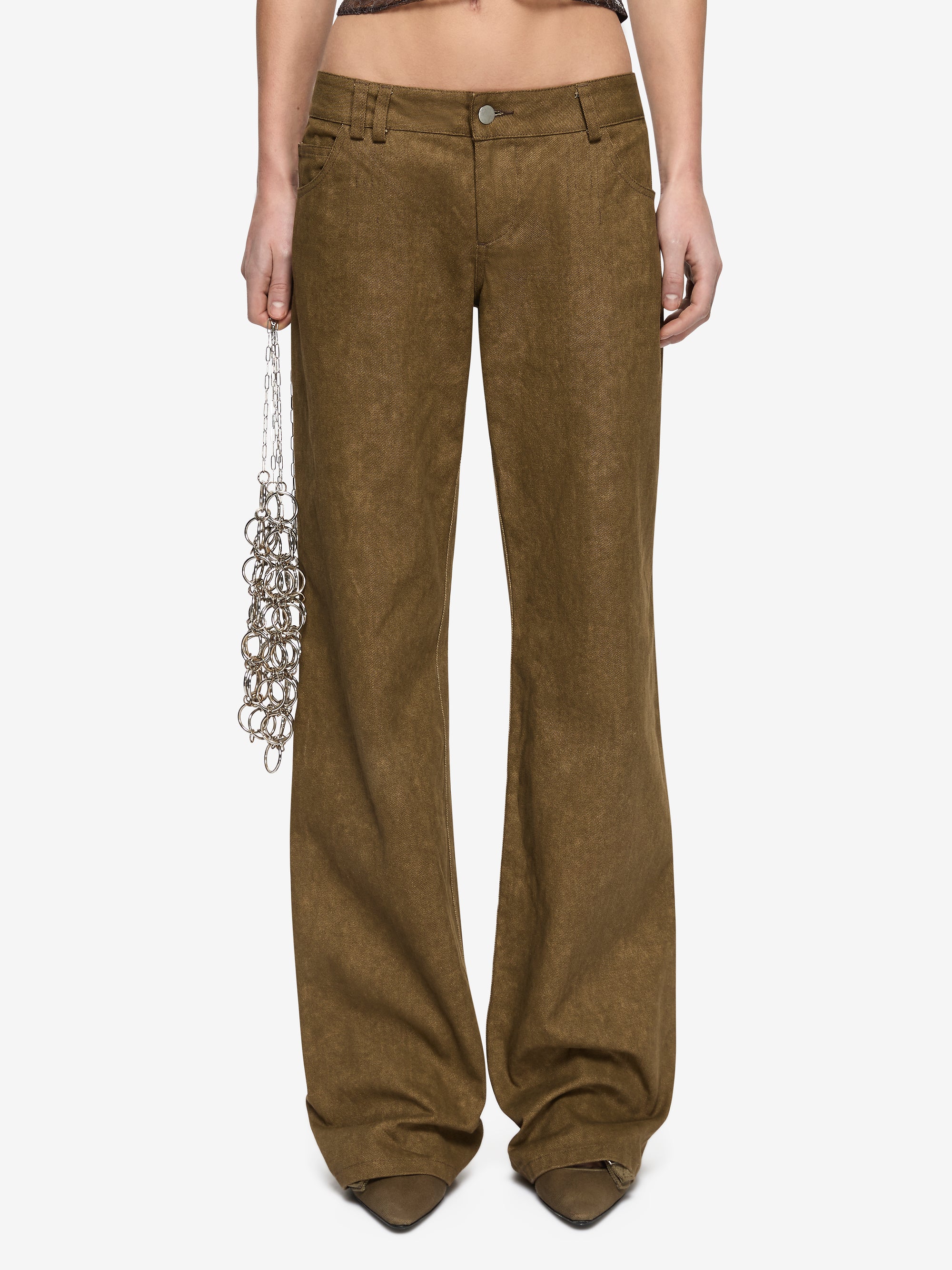 SILAS PANT - OLIVE - Image 2