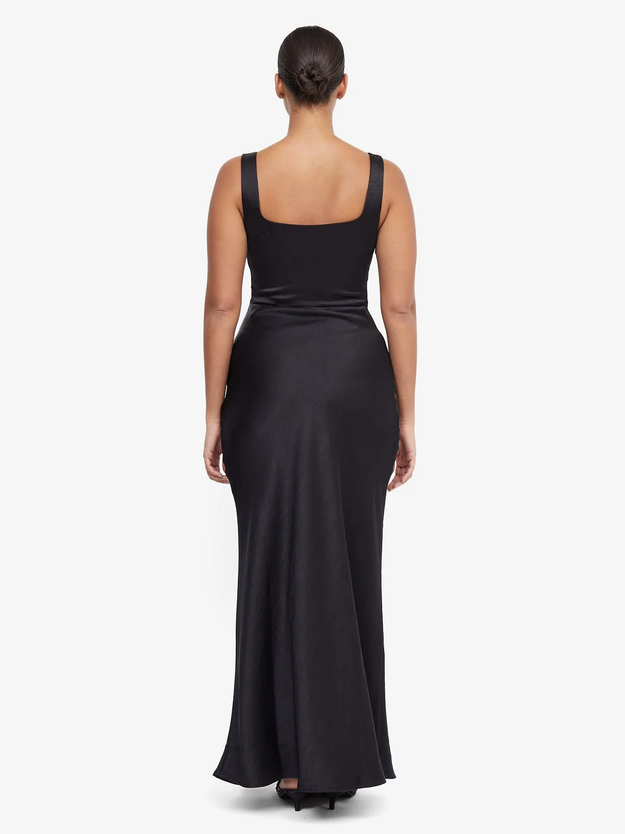 DREAMER SQUARE NECK DRESS - BLACK - Image 4
