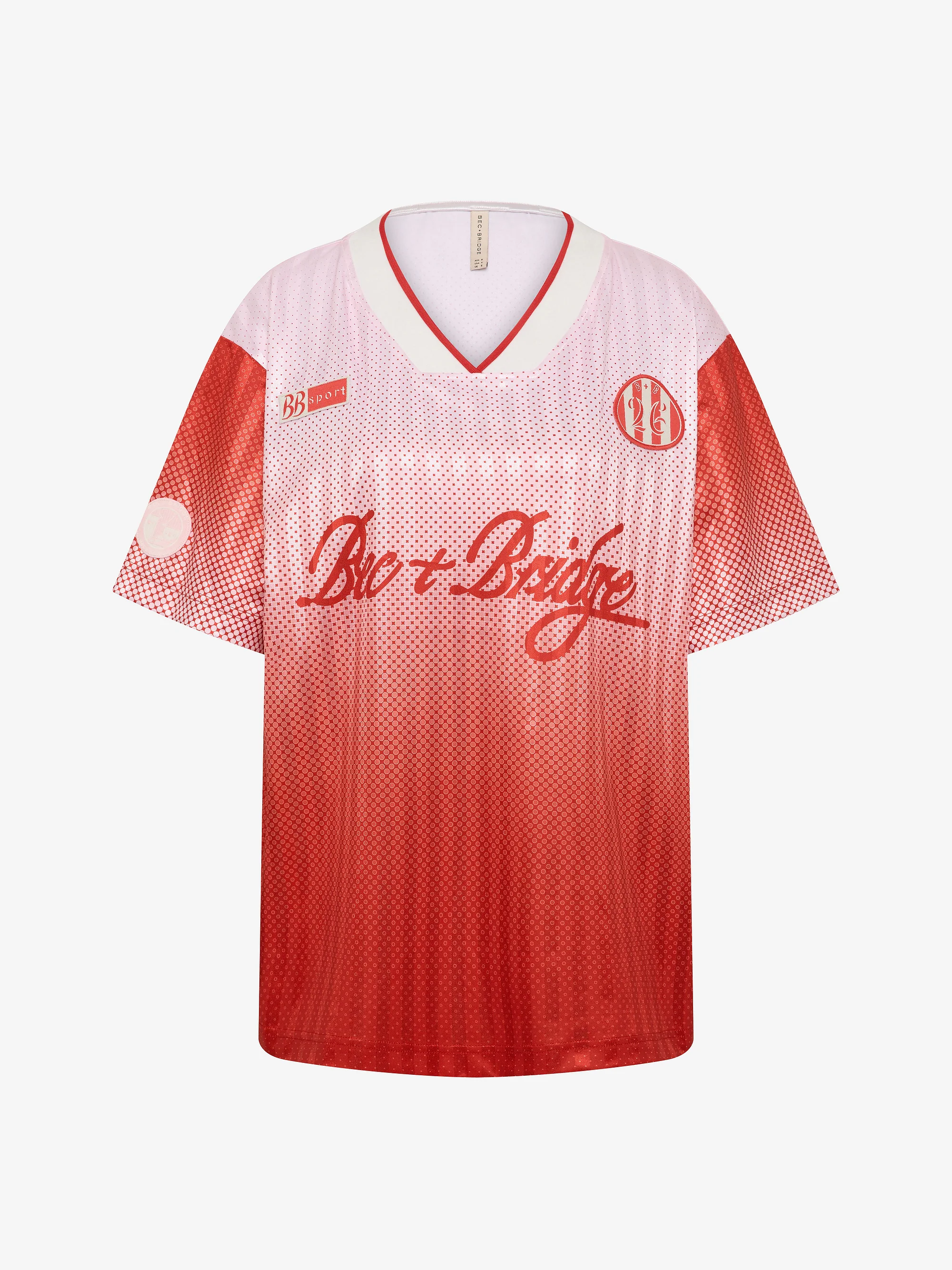 ZELIA JERSEY T SHIRT - FLAME OMBRE - Image 5